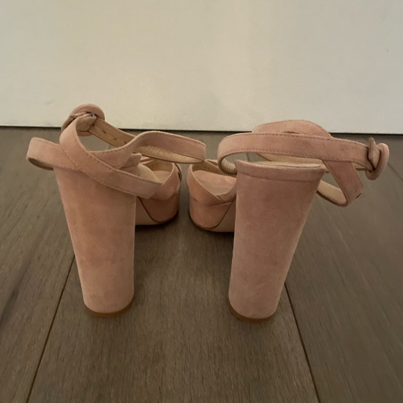 Gianvito Rossi Suede Platform Heels Size 39 - Picture 6 of 10